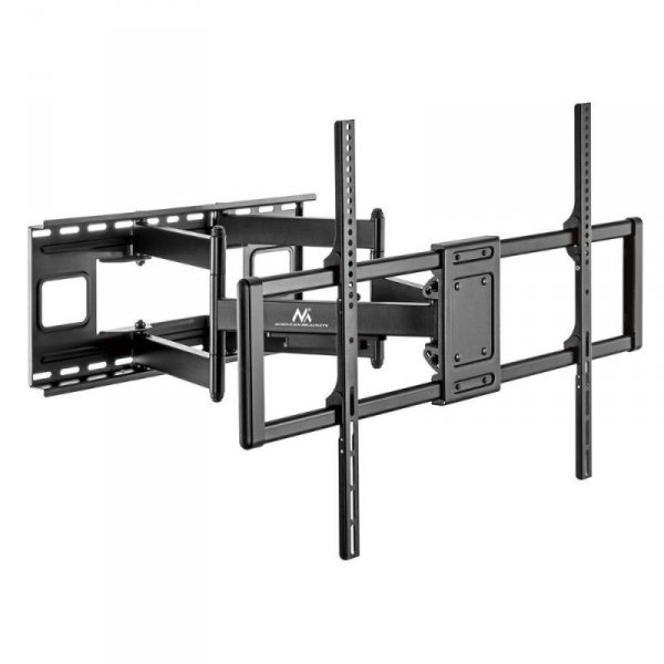 Uchwyt do TV ścienny ekonomiczny Maclean, max VESA900x600, 60-120&quot;, 120kg, czarny, MC-482