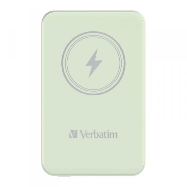 Powerbank Verbatim Charge &#039;n&#039; Go Magnetic Wireless 5000mAh USB-C PD 3.0 Green