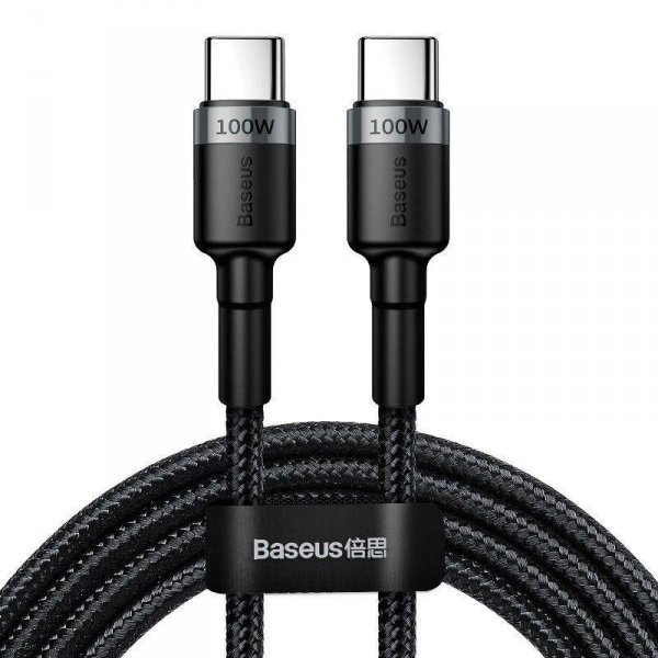 Kabel USB-C PD 2.0 200cm Baseus Cafule CATKLF-ALG1 Quick Charge 3.0 5A z obsługą szybkiego ładowania 100W