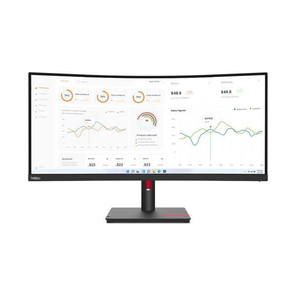 Monitor Lenovo 34&quot; ThinkVision T34w-30 (63D4GAT1EU) HDMI DP USB-C