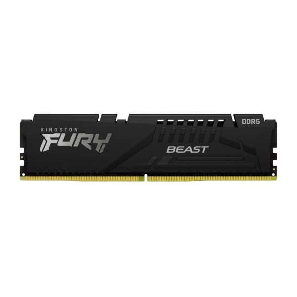 Pamięć DDR5 Kingston FURY Beast 16GB (1x16GB) 6400MHz CL32 1,4V Black EXPO