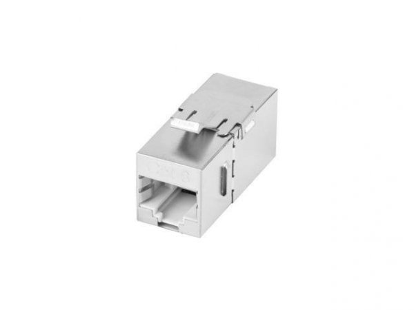 Łącznik Keystone Lanberg gniazdo RJ45 -&gt; RJ45 FTP kat.5e 90 złączka sieciowa