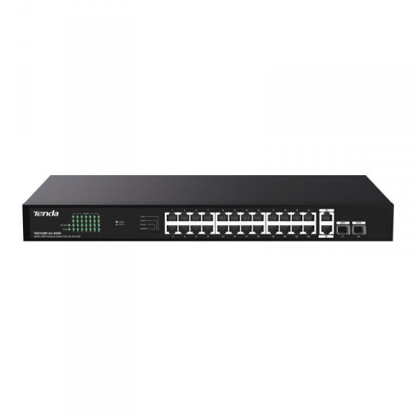 Switch niezarządzalny Tenda TEG1128P-24-410W 26x1GbE 2xSFP PoE