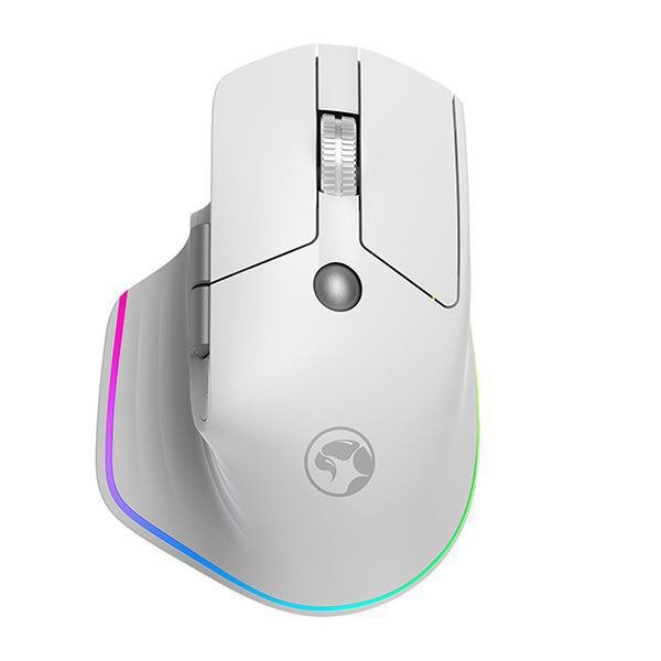 Mysz bezprzewodowa Marvo G803 WH akumulatorowa Bluetooth + 2,4GHz