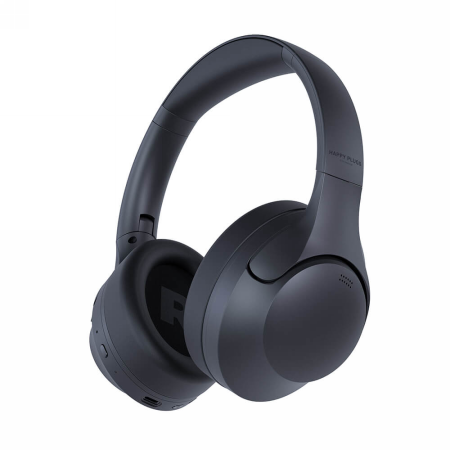 Happy Plugs Play Pro - bezprzewodowe słuchawki nauszne z ANC (black)