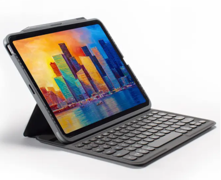 ZAGG Keyboard Pro Keys - obudowa z klawiaturą do iPad Air 13&quot; M2 2024 / M3 2025 oraz do iPad 12.9&quot; Pro 3/4/5/6G (charc