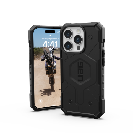 UAG Pathfinder Magsafe - obudowa ochronna do iPhone 15 Pro kompatybilna z MagSafe (black)