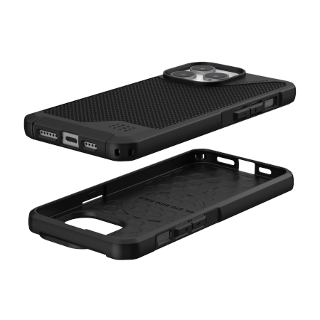 UAG Metropolis LT Magsafe - obudowa ochronna do iPhone 15 Pro Max kompatybilna z MagSafe (kevlar black)