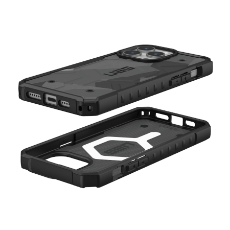 UAG Pathfinder MagSafe - obudowa ochronna do iPhone 15 Pro Max kompatybilna z MagSafe (geo camo)