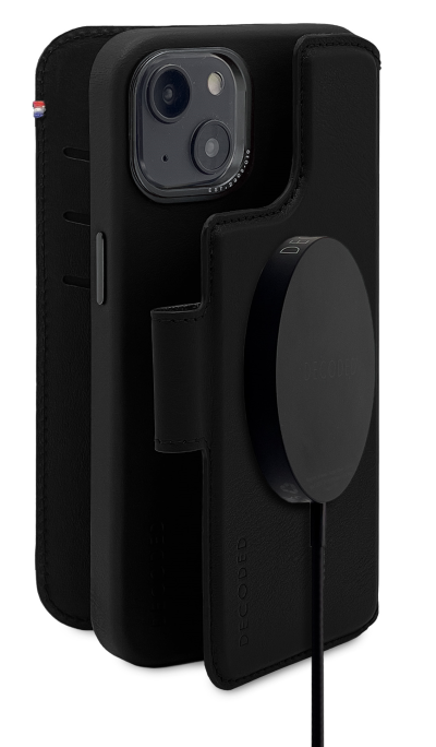 Decoded Detachable Wallet – skórzana obudowa ochronna do iPhone 14 Plus kompatybilna z MagSafe (black)