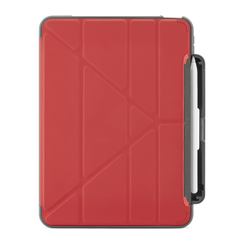 Pipetto Origami No2 Pencil Shield - obudowa ochronna z uchwytem do Apple Pencil do iPad Air 10.9&quot; 4Gen. (red) [P]