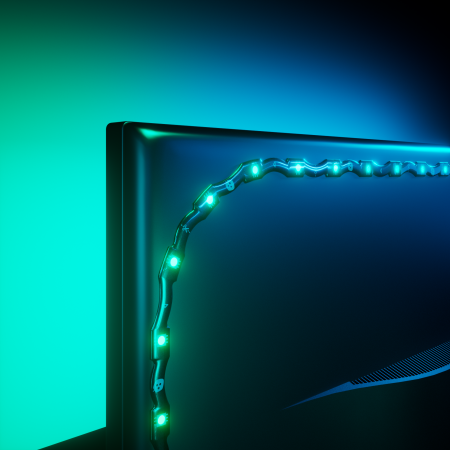 Nanoleaf 4D PC Screen Mirror Lightstrip - system inteligentnego podświetlenia monitora do 32&quot; (2,5 m)