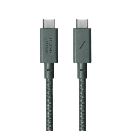 Native Union Anchor Cable 240W - kabel USB-C - USB-C, 3 m (slate green)