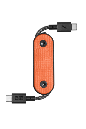 Native Union Pocket Cable - kabel USB-C - USB-C, 17 cm (oxyfire)