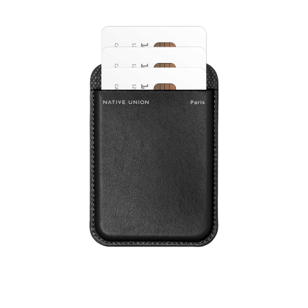 Native Union (Re)Classic Wallet - skórzany portfel kompatybilny z MagSafe (black)