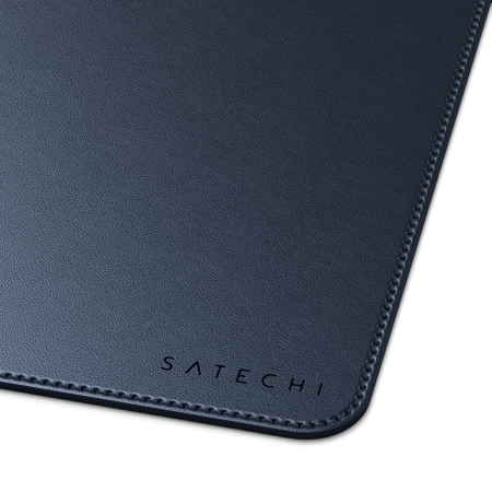 Satechi Premium Desk Mat - podkładka na biurko ze skóry wegańskiej (blue)