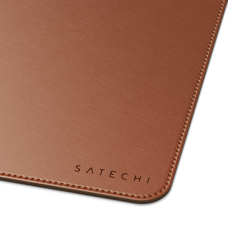 Satechi Premium Desk Mat - podkładka na biurko ze skóry wegańskiej (brown)