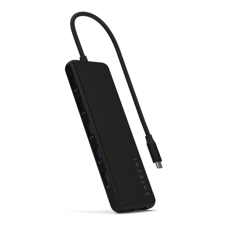 Satechi 13-in-1 USB-C Triple Display Multiport Adapter - adapter USB-C (1x Ethernet 1 Gbps, 3x USB-A 5 Gbps, 1x USB-A 10 Gbps, 2