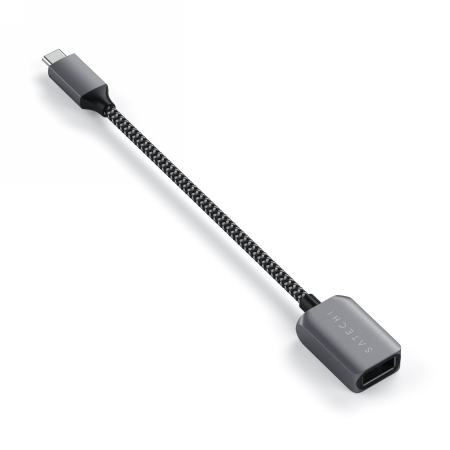 Satechi USB-C to USB 3.0 Adapter - aluminiowy adapter USB-C - USB-A 3.0 (space gray)