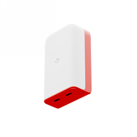Twelve South PlugBug 50 travel - ładowarka sieciowa 50W PD, 2x USB-C kompatybilna z Apple Find My (wtyczki EU, UK, US, KR, AU or
