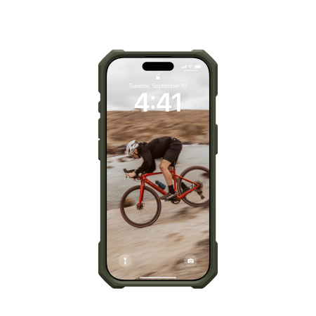 UAG Essential Armor Magsafe - obudowa ochronna do iPhone 16 Pro kompatybilna z MagSafe (olive)