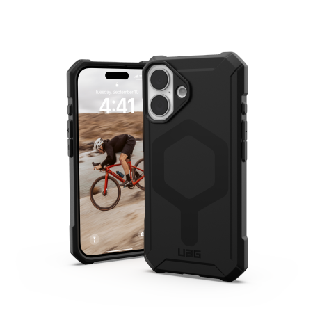 UAG Essential Armor Magsafe - obudowa ochronna do iPhone 16 kompatybilna z MagSafe (black)