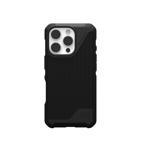 UAG Metropolis LT Magsafe - obudowa ochronna do iPhone 16 Pro kompatybilna z MagSafe (kevlar black)