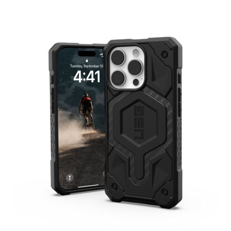 UAG Monarch - obudowa ochronna do iPhone 16 Pro (carbon fiber)