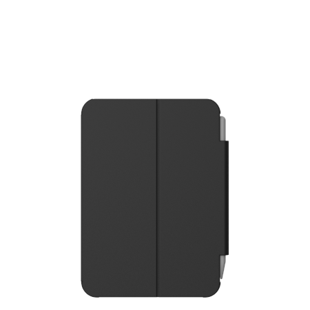 UAG Plyo Folio - obudowa ochronna z uchwytem do Apple Pencil do iPad mini 6G/7G (black)