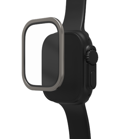 ZAGG InvisibleShield Glass XTR4 - szkło ochronne do Apple Watch Ultra / Ultra 2 (49mm) (titanium)