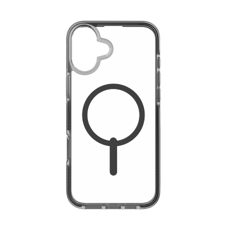 ZAGG Santa Cruz Snap - obudowa ochronna do iPhone 16 Plus kompatybilna z MagSafe (black)
