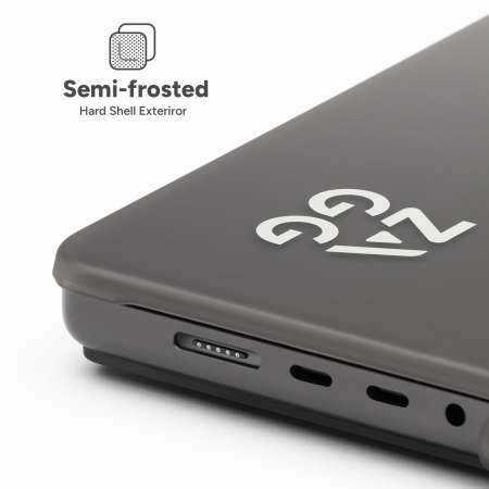 ZAGG Hardshell - obudowa ochronna do MacBook Pro 16&quot; M1 / M2 / M3 / M4 (smoke)