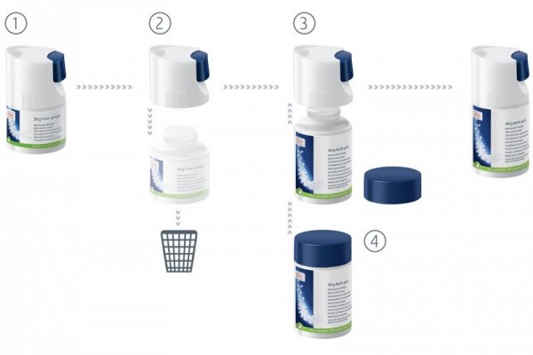 Środek do czyszczenia opakowanie uzupełniające Jura Click&Clean 90g