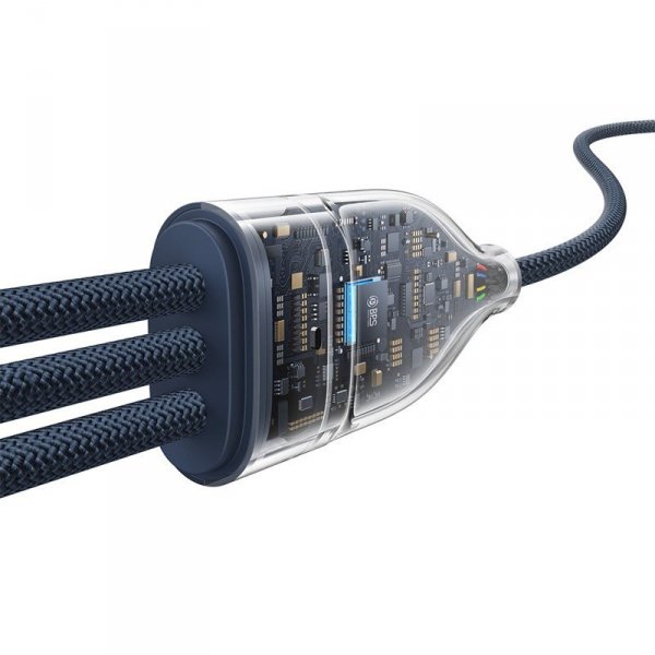 Kabel Baseus Flash Series 3 100W 1,5m (niebieski)