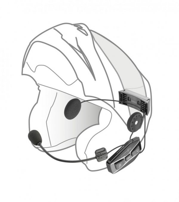 Intercom motocyklowy INTERPHONE U-COM 16, komplet na 2 kaski