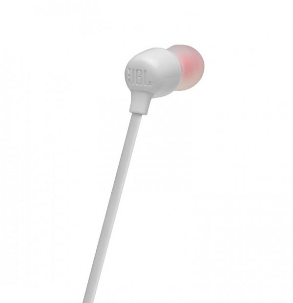 Słuchawki JBL Tune 125BT (białe, bezprzewodowe, douszne)