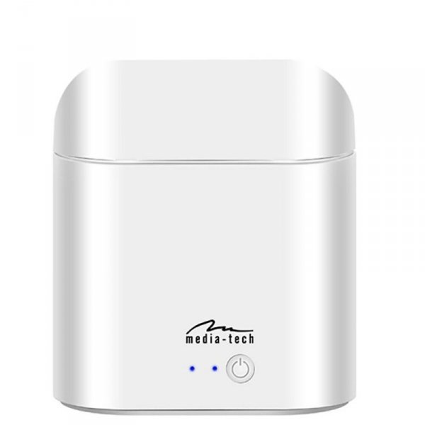 Słuchawki Media tech MT3589W (douszne; Bluetooth; z wbudowanym mikrofonem; kolor czarny