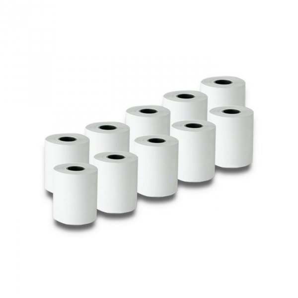 QOLTEC ROLKA TERMICZNA 57X27 | 55G/M2 | 10SZT | BPA FREE