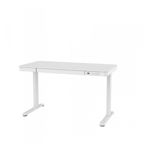 Biurko ACTIVEJET z elektryczną regulacją wysokości 140x70 ET119W-C biały