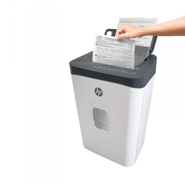 HP Niszczarka ONESHRED Auto 200CC, biało-szara