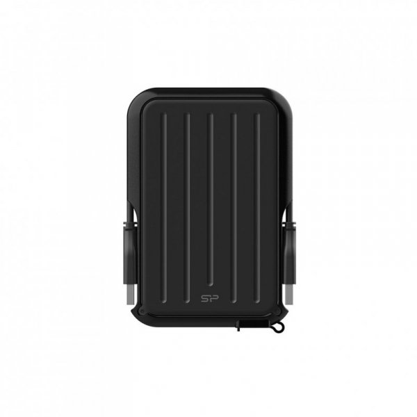 Dysk zewnętrzny HDD Silicon Power Armor A66 (4TB; 2,5&quot;; USB 3.2; Black; SP040TBPHD66LS3K)