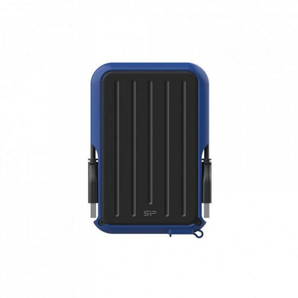 Dysk zewnętrzny HDD Silicon Power Armor A66 (2TB; 2,5&quot;; USB 3.2; Blue; SP020TBPHD66SS3B)