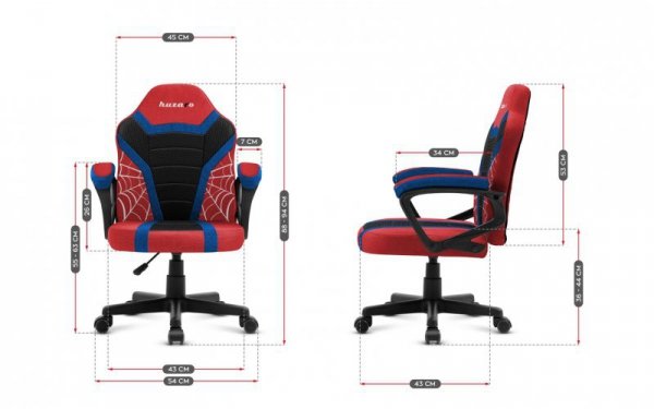 Fotel gamingowy dla dziecka Huzaro Ranger 1.0 Spider