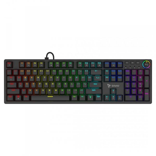 SAVIO KLAWIATURA MECHANICZNA STYX OUTEMU BLUE, HOT SWAP, RGB