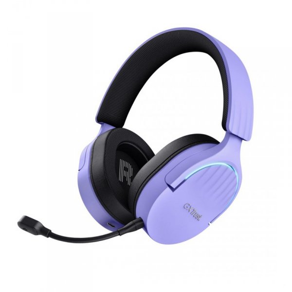 Słuchawki gamingowe Trust GXT 491P FAYZO WIRELESS Purple
