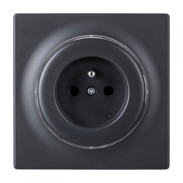 FIBARO FGWOE-011-8 Inteligentne gniazdko Walli Outlet antracyt