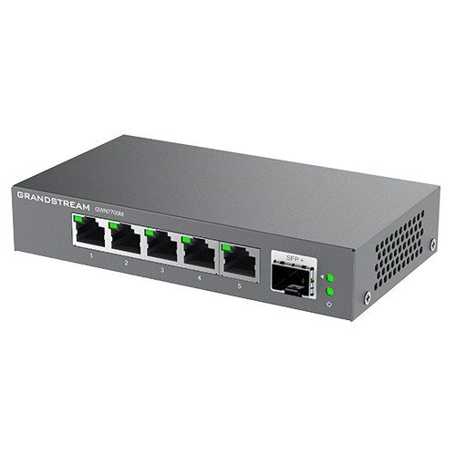 Switch Grandstream PoE GWN7701P (4x PoE do 1000Mbps; 4x do 1000Mbps)