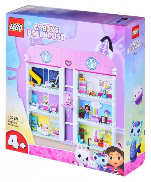 LEGO Gabby&#039;s Dollhouse 10788 Koci domek Gabi
