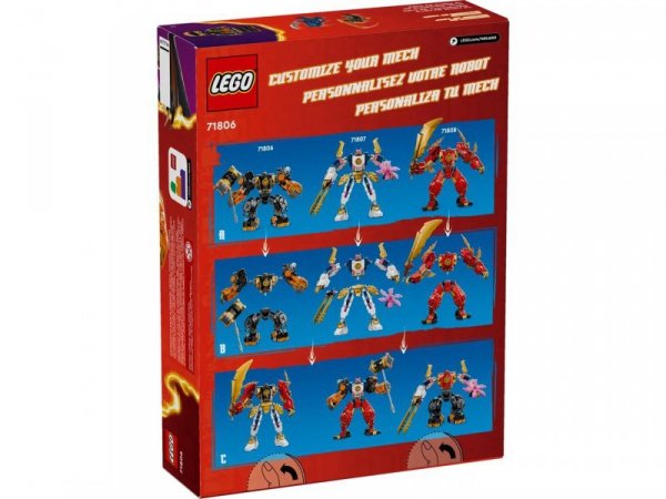 LEGO Ninjago 71806 Mech żywiołu ziemi Cole’a