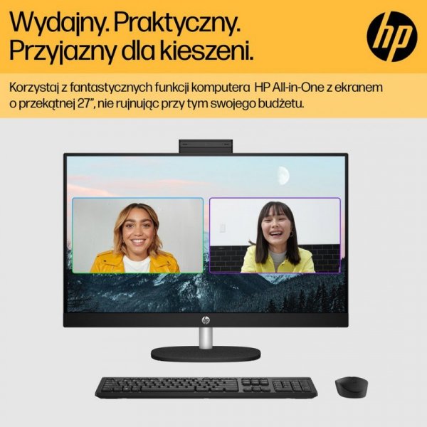 HP 27-cr0222nw AIO Ryzen 7 7730U 27.0&quot;FHD IPS AG 300nits 16GB DDR4 SSD512 Radeon 680M LAN Win11 2Y Shell White
